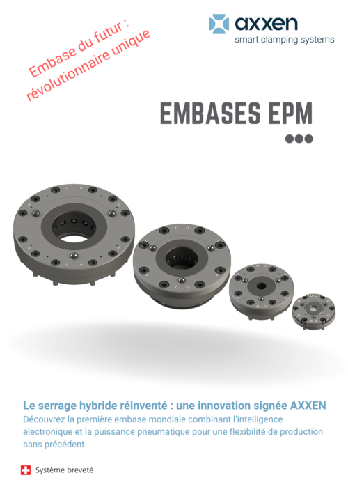 Embase nouvelle génération - Publicité - Feuille pour livret